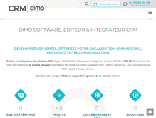 Tablet Screenshot of dimo-crm.fr